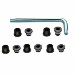 FSA Kit Visserie Pédalier Double Plateau Noir